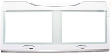Samsung Fridge Veggie Bin Cover Shelf SRF671BFH2,