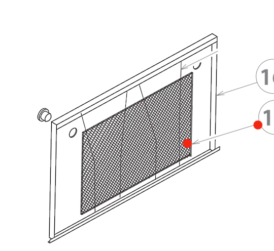Fisher Paykel Rangehood Metal Filter Carbon Filter