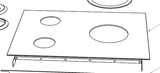 Fisher Paykel Cooktop Ceramic Glass Top CG603DNGGB1