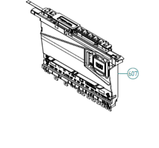 Asko Dishwasher Pcb DW90.2, *3498