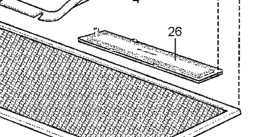 Westinghouse Electrolux Rangehood Lamp Cover WRE916UB WRE916UBK