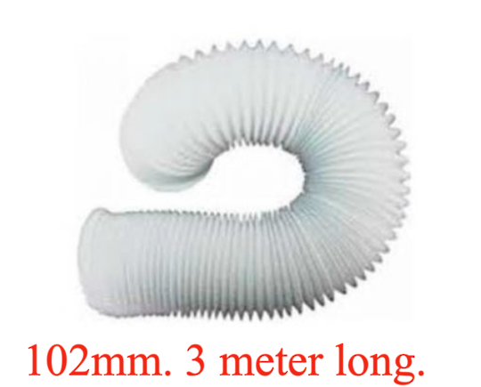 Flexi Ducting Hose Pipe 102MM 3 Meter