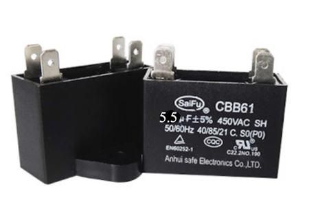 Capacitor Assy 5.5UF, 5.5 Uf CBB61