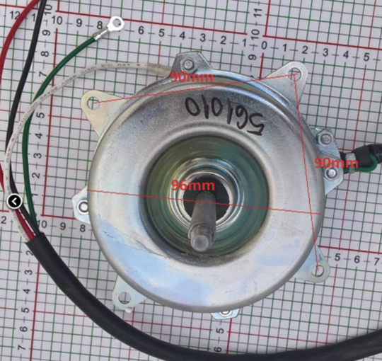 Air-Condition and Heat Pump Fan Motor Out