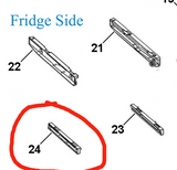 Haier Fridge Lower Draw Left Side Slide