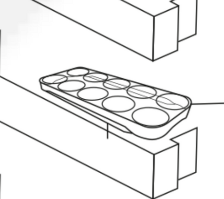 Panasonic Fridge Egg Tray NR-CY54BG NR-CY558G
