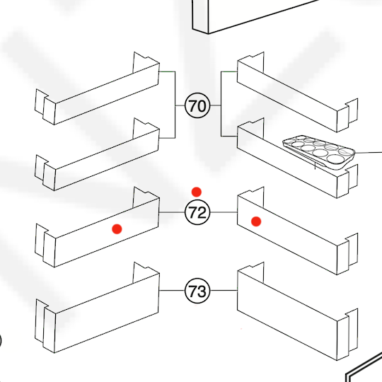 Panasonic Fridge Free Rack Or Shelf Left