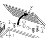 Haier Freexer Lid Assy Including Seal HCF208