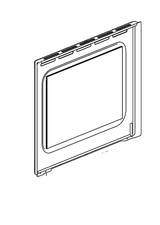 Blanco Oven Door Inner Glass BOSE69X, E60SM,