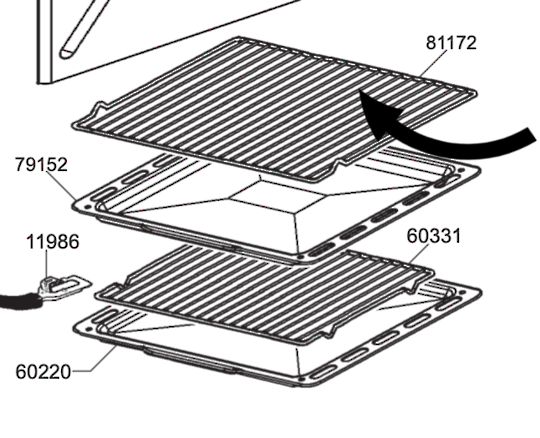Classique Oven Rack Grill Pan Wire Grid