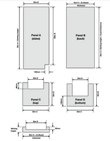 Westinghouse Simpson Electrolux Fridge Integration Kit ,