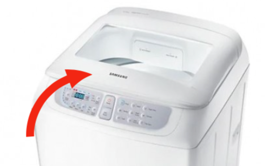 Samsung Washing Machine Lid Assy WA65F5S6DRW/SA WA65F5S2URW/SA