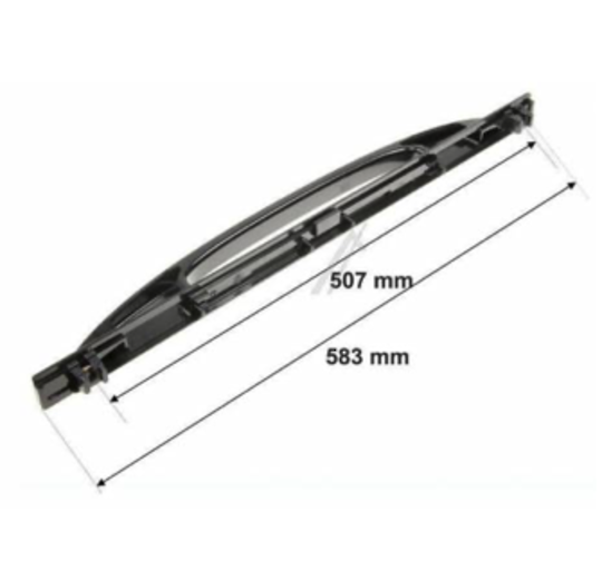 Indesit Ariston Oven Door Handel White