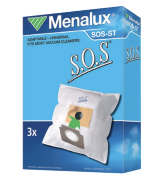 Menalux Universal Sos St Dustbags - Pack