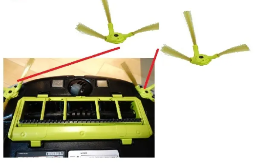 Roboking Vacuum Right Hand Side Brush-Genuine for