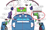 Roboking Vacuum Motor and Gear Box for