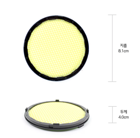 R9MASTER Robotic Vacuum Yellow/Green Dust Filter for