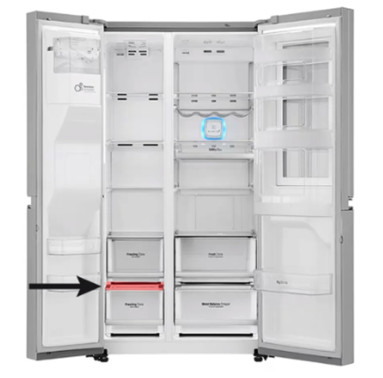 LG Freezer Crisper Drawer Cover ACQ88632101