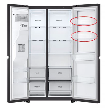 LG Fridge Door SHELF.GS-D635MBLC.GS-D635PLC.APZRGAP