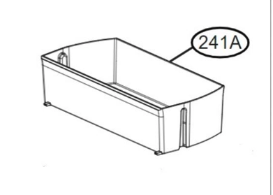 LG Fridge Door SHELF.GS-D635MBLC.GS-D635PLC.APZRGAP