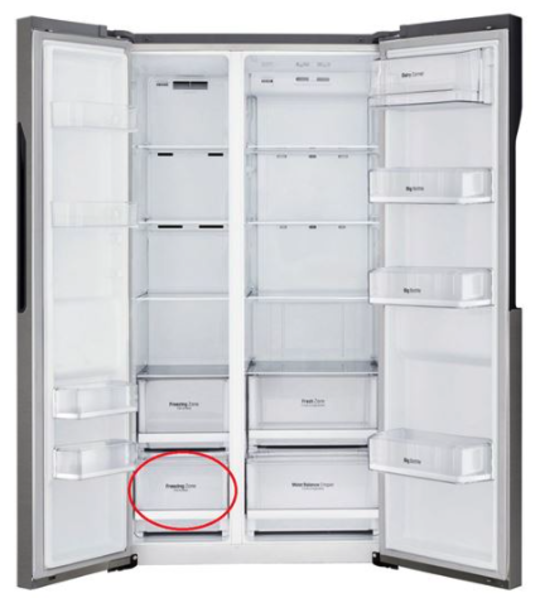 LG Fridge Freezer Drawer Tray AJP74894602