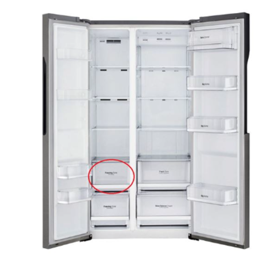 LG Fridge Freezer Drawer GS-L668PL GS-B680PL GS-L668PNL