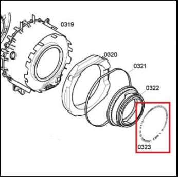 Bosch Front Loader Door Seal Gasket Front