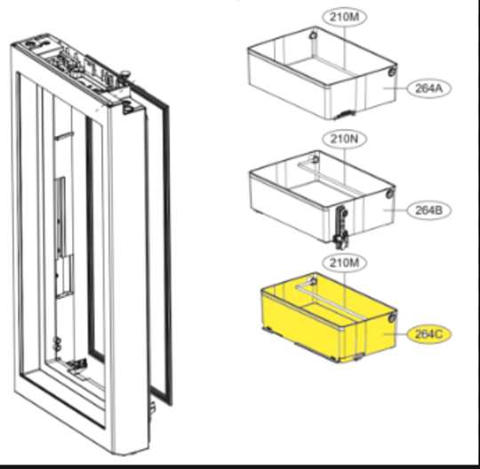 LG Fridge Bottle Shelf SG-5I700TSL