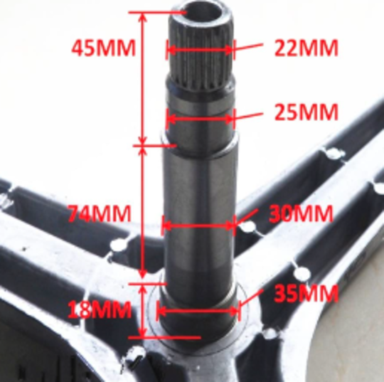 Samsung Washing Machine Drum Spider WF0854W8E1/XSE WF0754W7V1/XSA