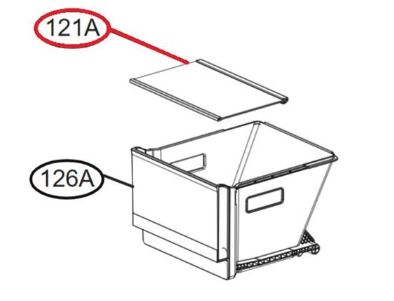 LG Freezer Shelf - ACQ30340408