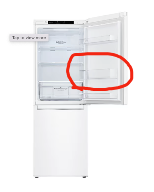 LG Fridge Mid Or Low Door Basket