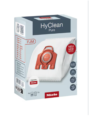 Miele Vacuum Hyclean Dustbag Red Clip
