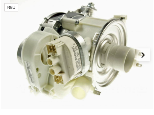 Miele Dishwasher Circulation Pump MPEW00-62/2 230V V1