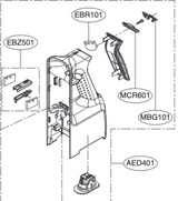 LG Vacuum Cleaner Handle Assembly A9MULTI2X