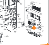 LG Fridge Freezer Condensor Fan