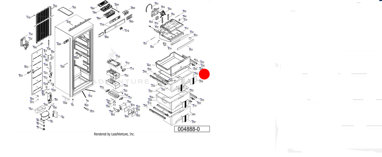 Liebherr Fridge ice Box