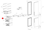 Hisense Fridge Ice Tray K1973758 for HRBM & HR6BMFF Series Refrigerators