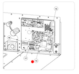 Fujitsu Indoor Power Supply Pcb