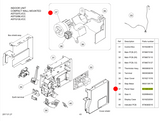 Fujitsu Air Conditioner Gear Panel 9316653009 for ASTG07, ASTG09, ASTG12, ASTG18, ASTG22 & ASTG24 Series