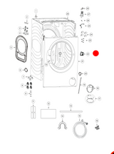 Haier Washing Machine Door Lock HWF12DB1 HA AA
