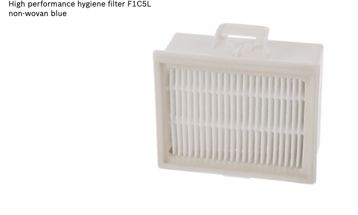 Bosch Vacuum Cleaner High Performance Hygiene Filter