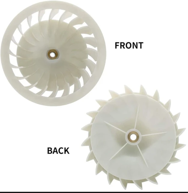 Dryer Motor Fan Blower Blade Wheel for