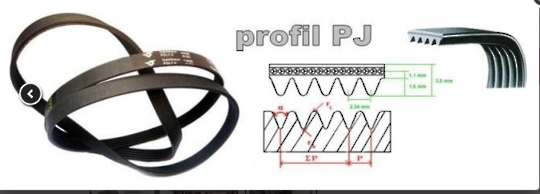 Beko and Bosch Washing Machine Front Loader Belt, 1180J,2907260600