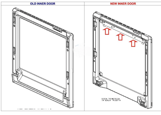 Smeg Oven Outer Door Glass SA304X-8, SAC399X-8