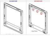 Smeg Oven Outer Door Glass SA304X-8, SAC399X-8