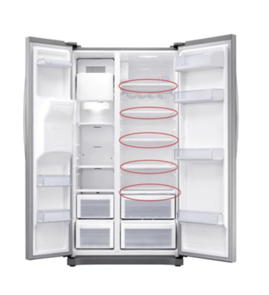 Samsung Fridge Shelf RS50N3403BC, RS50N3403SA, RS50N3403SL