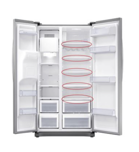 Samsung Fridge Shelf RS50N3403BC, RS50N3403SA, RS50N3403SL