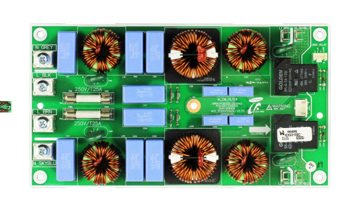 Samsung Cooktop Sub PCB DE92-03543A NZ64H57479K/SA, NZ84F7NC6AB/SA, NZ84J9770EK/SA, NZ64H57479K