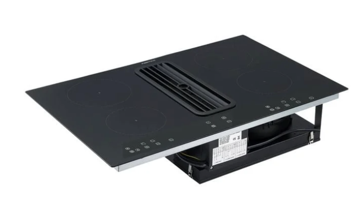 Parmco DDC800BI 800mm Black Induction Downdraft Cooktop