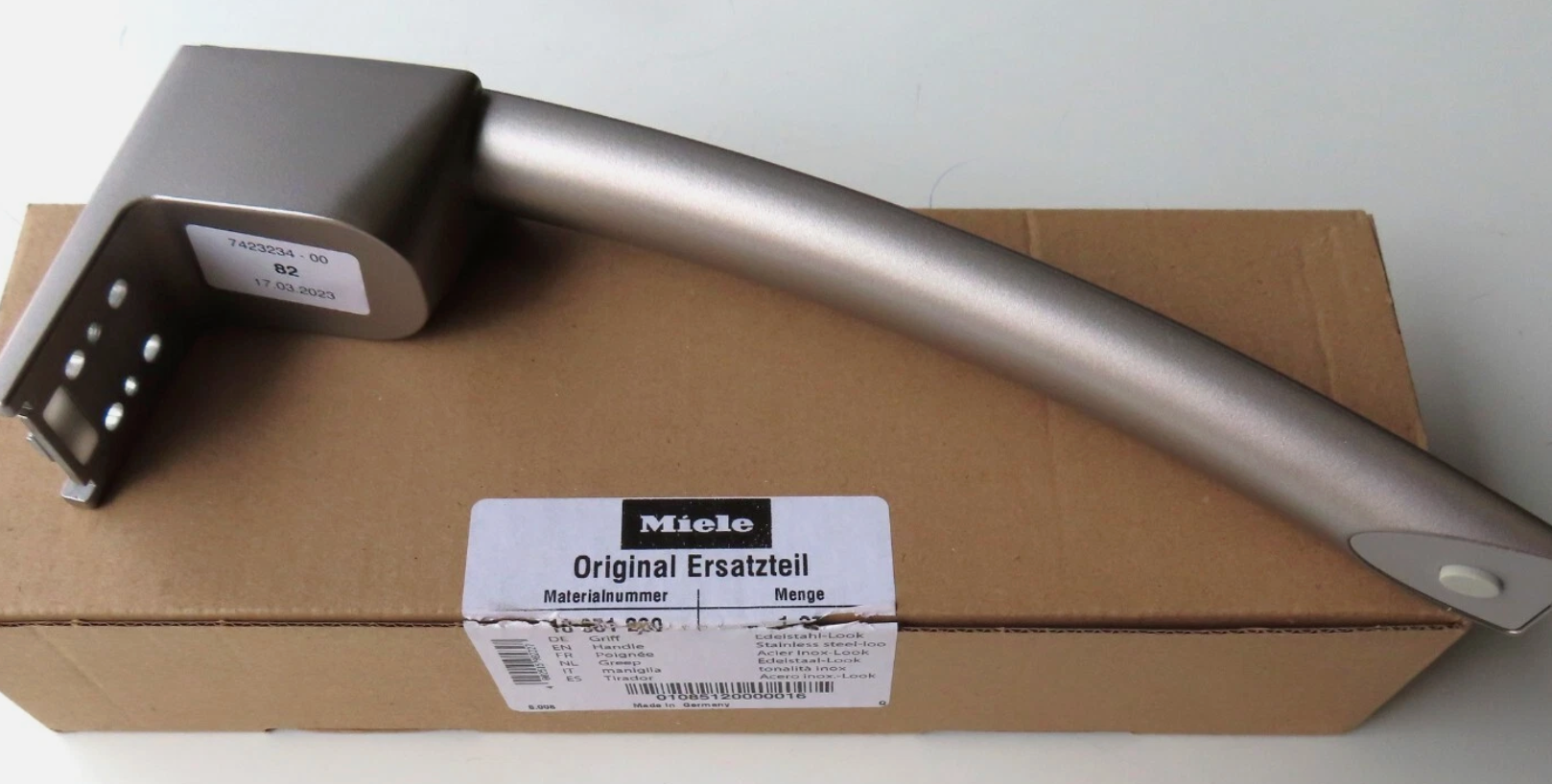 Miele Fridge Freezer  Handle Assembly ORIGINAL